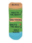 Golf Sucks Sneaker Sock