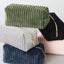Corduroy Cosmetic Bag - Green
