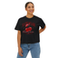 Flathead Cherry Cropped Tee Black