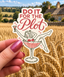 Do It For The Plot Sticker