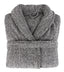 Diamond Jacquard Bathrobe Grey