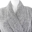 Diamond Jacquard Bathrobe Grey