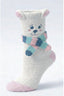 Cozy Crew Sock - Ivory Polar Bear