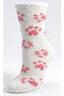 Cozy Crew Sock - Pawprints