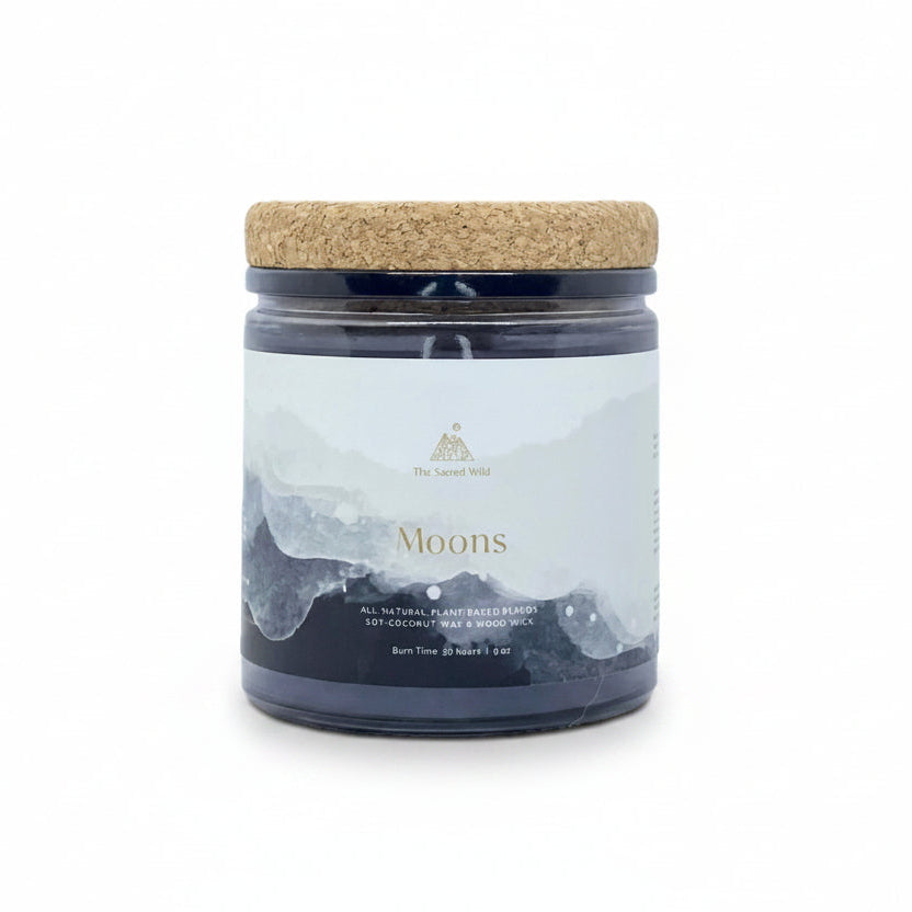 Moons Ritual Candle 9oz. β Sage & Cedar