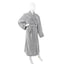 Diamond Jacquard Bathrobe Grey