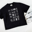 Matchbox Bars Cropped Tee Black