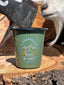 Reusable Enamel Pine Scented Candle- In Wanderlust We Trust
