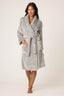 Plush Luxe Robe - Frost Grey