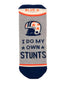 Do My Own Stunts Sneaker Sock