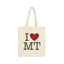I Love MT Tote Bag