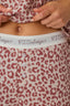 Boyfriend Boxer - Dark Wine Cheetah