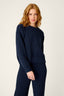 Cozy Chenille Sweater - Deep Navy