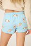 Flannel Short - Spa Bear