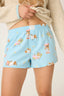 Flannel Short - Spa Bear