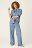 Flannel Set - Blue Bandana