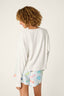 Flannels Long Sleeve Top - White