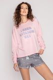 Vitamin Ski Pink Sweatshirt