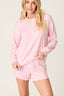 Peachy Party MIx Match Long Sleeve Top - Pink