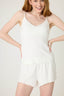 Pointelle Essential Cami - Ivory