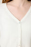 Pointelle Essential Cardigan - Ivory