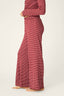 Pretty Stripes Pant - Wine