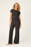 Pretty Stripes Pant - Onyx