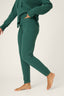 Sweater Weather Banded Pant - Forest