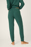 Sweater Weather Banded Pant - Forest
