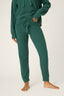 Sweater Weather Banded Pant - Forest
