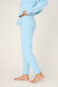 Sweater Weather Banded Pant - Sky