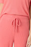 Textured Essential Pant - Rose
