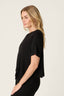 Textured Essential Tee - Black