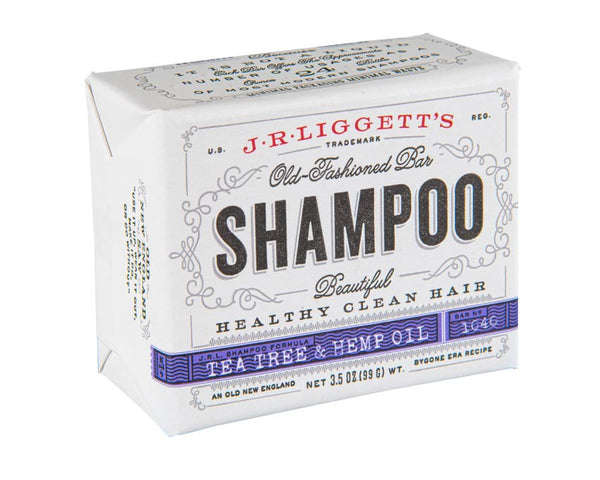 J.R.LIGGETT’S Tea Tree Shampoo Bar.