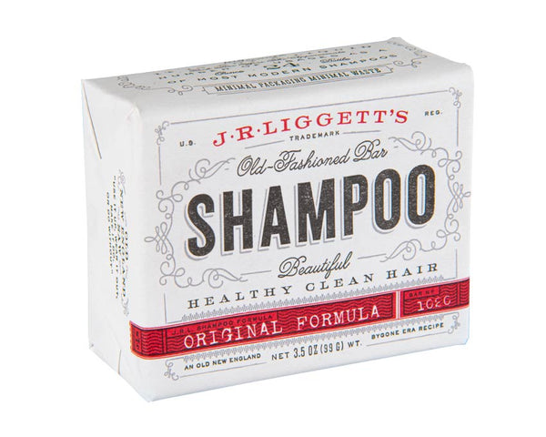 J.R.LIGGETT’S original Shampoo Bar.