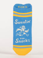 Sweatin' for Snacks Sneaker Sock