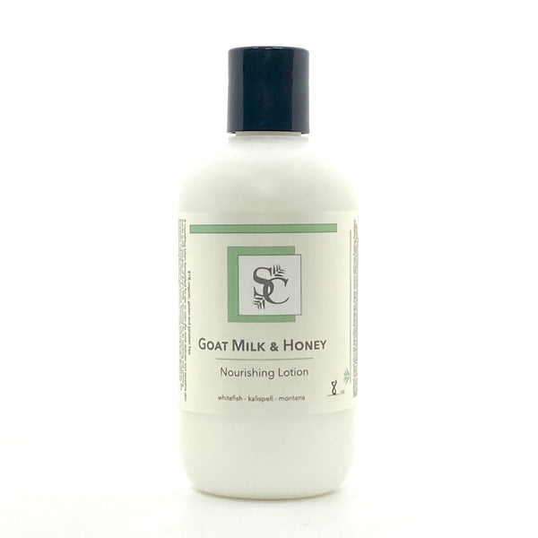 Goat Milk and Honey Nourishing Lotion by Sage and Cedar.  Custom Fragrance.