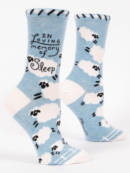 In Loving memory of Sleep Crew Sock