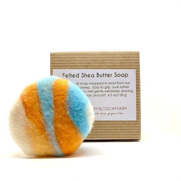 Felted Soap - Almond