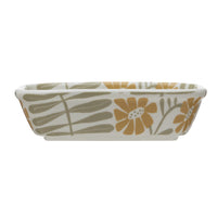 Flower Stamped Soap Dish