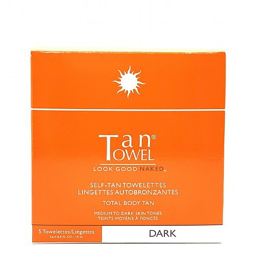 Tan Towel Full Body Towelettes
