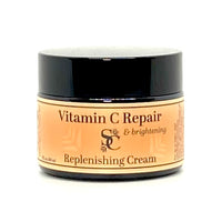 Vitamin C Repair and brightening Replenishing Cream by Sage and Cedar.